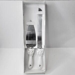 WEDDING Knife and Spatula Butterfly Theme NEW